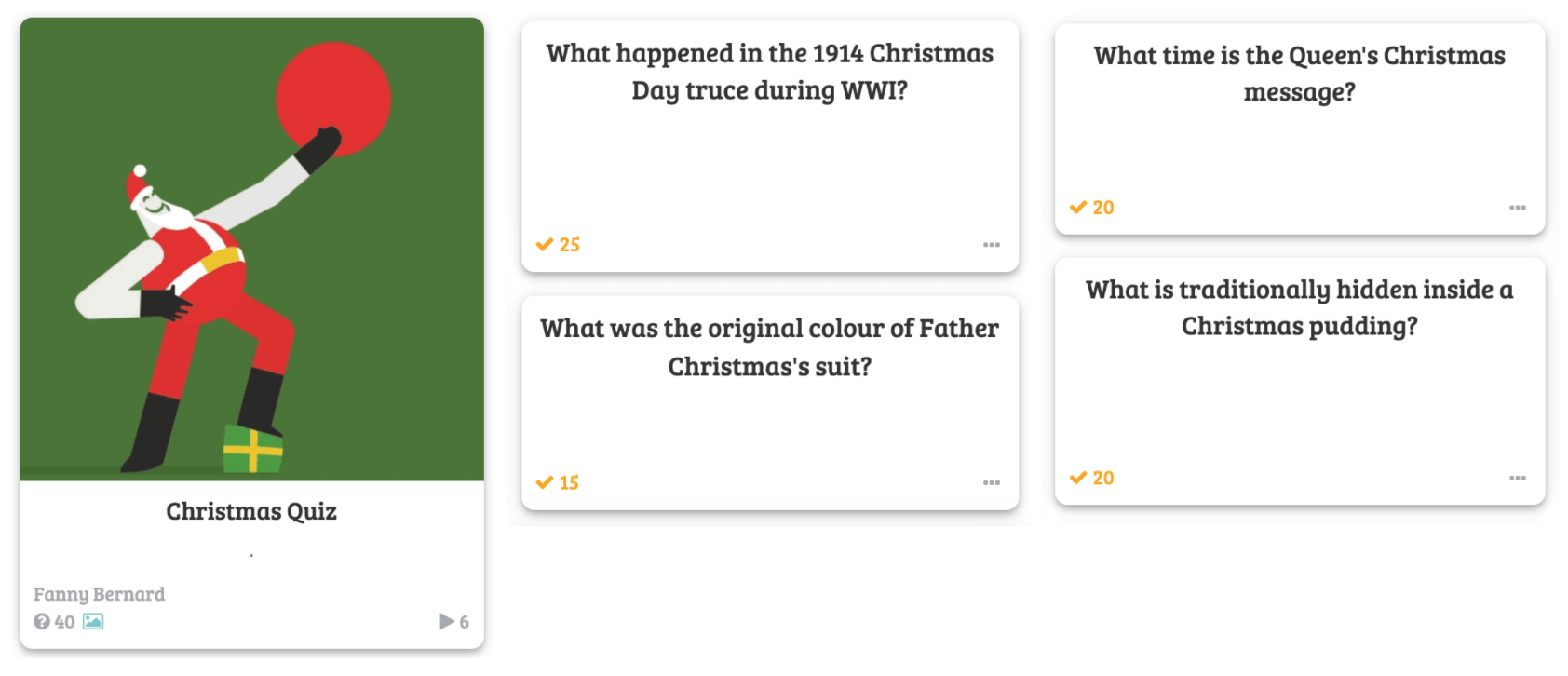 Christmas Quiz Screenshot