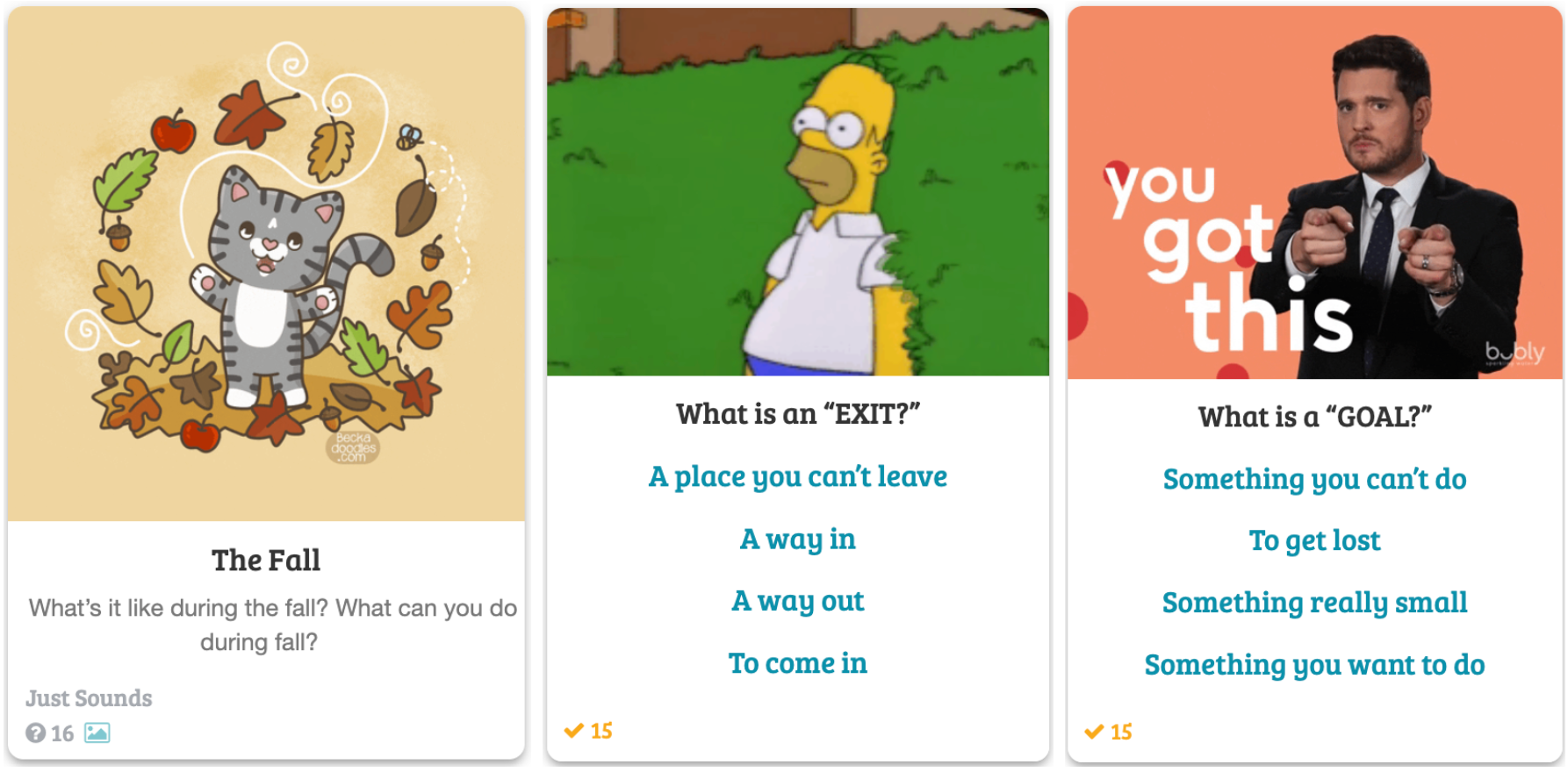 Top 15 Classroom Games for Fall